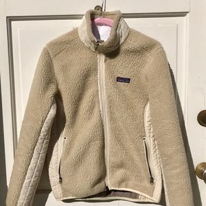 Vintage Retro Patagonia Fleece Zip Jacket Size M